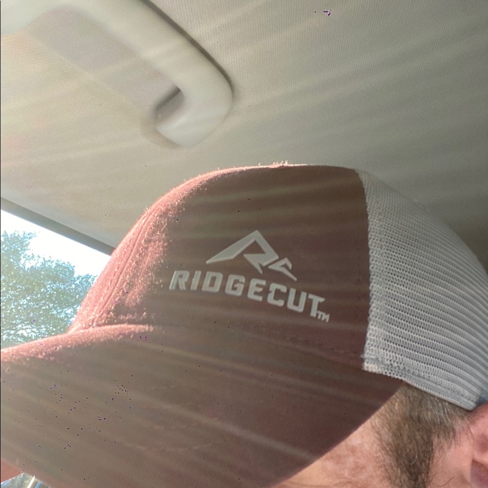 Ridgecut Brown and White Structured Baseball Hat